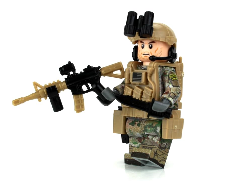 Amazon.co.jp: バトルブリック 高さ1.6インチ アーミー